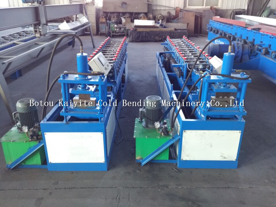 shutter slat door roll forming machine