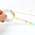 DIY Love Heart Washi Tape Paper Decorative Adhesive Tape Masking Tapes Stickers Size 15mm*5m For Scrapbook School Office Supply