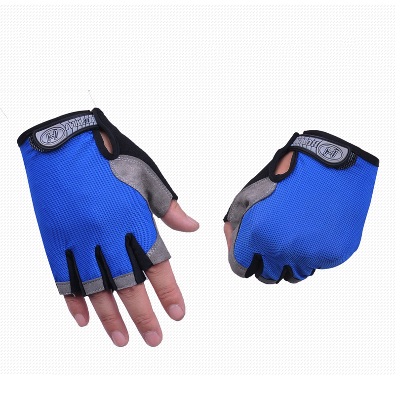 Summer men/women fitness gloves gym weightlifting cycling yoga bodybuilding training thin breathable non-slip half finger gloves