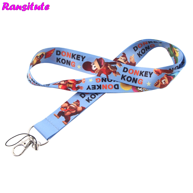 R588 Fashion Personality Mobile Phone Lanyard DIY Key ID Card Badge Holder Fashion Neckband Decorative Ribbon Rope