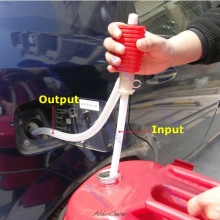 Portable Manual Hand Siphon Pump Hose Transfer Pump Gas Oil Liquid Syphon