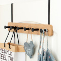 1 Piece Creative Rear Door Cupboard Hanging Hook Rack Coat Sundries Hanger Without Punching