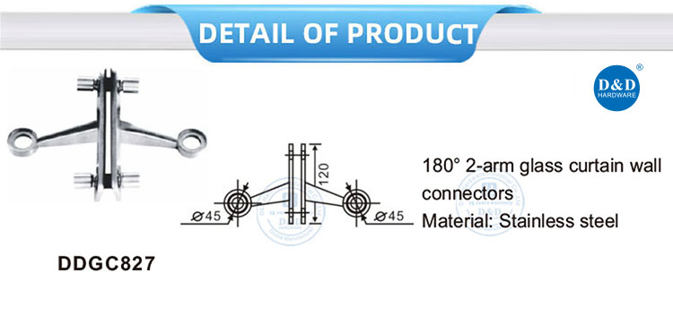 glass panel connector