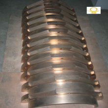 Copper sleeves for paper machine