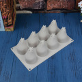 3D Pear Shape Silicone Mold Cake Baking Mousse Truffle Brownies Pan Molds Silicone Cakes Pastry Decorating Tool