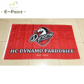 Czech Republic HC Dynamo Pardubice 3ft*5ft (90*150cm) Size Christmas Decorations for Home Flag Banner Gifts