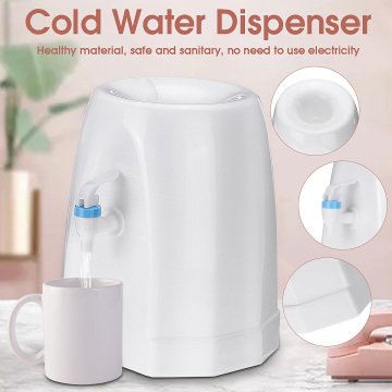 becornce Tap Water Dispenser Home Office Bar Water Pump Cold Water Upside Down Drinking Dispenser Gadgets