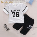 Bear Leader Boys Cartoon Pattern Clothing Sets New Fashion Kids Boy Summer Top and Shorts Outfit 2Pcs Children Baby Cool Clothes