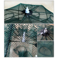 Strengthened 4-20 Holes Automatic Fishing Net Shrimp Cage Nylon Foldable Crab Fish Trap Cast Net Cast Folding Fishing Network