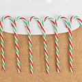 6pcs Acrylic Candy Canes Christmas Decoration Sugar Cane Xmas Tree Hanging Ornaments for Home Christmas Happy New Year Supplies
