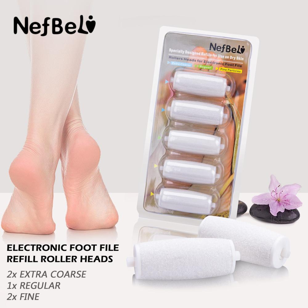 Extra/Regular Coarse Foot File Refill Roller /Hard Skin Remover Replacement Compatible With Electronic Pedicure for Amope