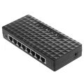US Plug 10/100/1000 Mbps Ethernet 8port RJ-45 Network Desktop Switch Auto-MDI/MDIX Hub For Small/ Medium-Sized Office Networks