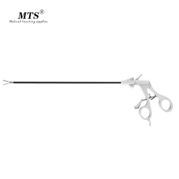 Medical Stainless Steel Hole Trough Gripper Laparoscopic Simulated Training Surgery Medical School Teaching Science Equipment