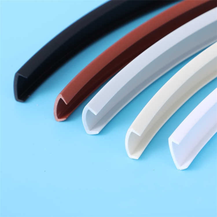 U Edge Banding Veneer Edging Furniture Soft PVC Edgeband 3MM 5MM 9MM 10MM 12MM 14MM 16MM 18MM - 50MM White Beige Gray Black Red