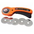 45mm Hob1PC Rotary Cutter 5PCS Blades For Sewing Quilting Fabric Cutting Craft Tool Handle Round Hob