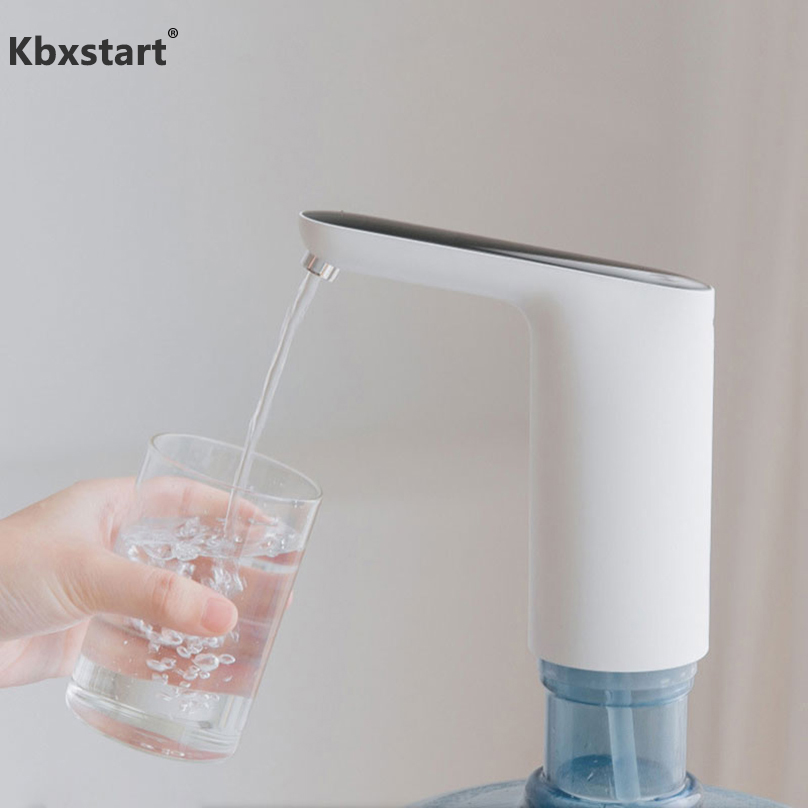 Kbxstart Automatic Electric Portable Water Pump Dispenser Gallon Drinking Bottle Switch Table Smart Touch Drink Dispensador Tap