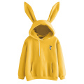 Brand Women Rabbit Ears Hoodie Sweatshirt Winter Japanese Fashion 2020 Oversize Ladies Pullovers Sudadera Mujer Hooded Jacket