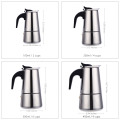 Stainless Steel Coffee Pot Mocha Espresso Latte Percolator Stove Coffee Maker Pot Percolator Drink Tool Cafetiere Latte Stovetop