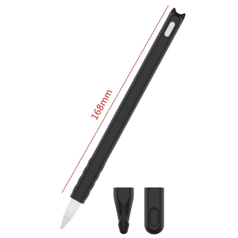 1Set Silicone Case Protective Cap Nib Holder for ipad Apple Pencil 2nd Touch Pen