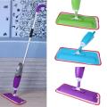 Magic Spray Mop with Reusable Microfiber Pads 360 Degree Handle Home Windows Kitchen Wooden Floor Mop Sweeper Broom Clean Tools