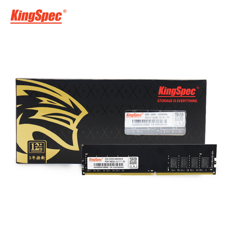 KingSpec memoria ram DDR4PC DIMM 4GB 8GB 2400MHz16GB 2666MHZ RAM for desktop computer Memoria RAM DDR4 1.2V desktop RAM