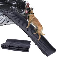 Car Dog Steps Pet Stairs Dog Ramp Lightweight Folding Pet Ladder Ramp Dog Stairs for High Beds, Trucks, Cars and SUV over 5kg