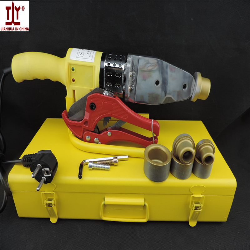 Free shipping thick die head 20-32mm 600W AC 220/110V plastic pipe welding machine ppr pe pipe Tube Welder ppr welding Equipment