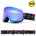 NANDN SNOW ski goggles double layers UV400 anti-fog big ski mask glasses skiing men women snowboard goggles