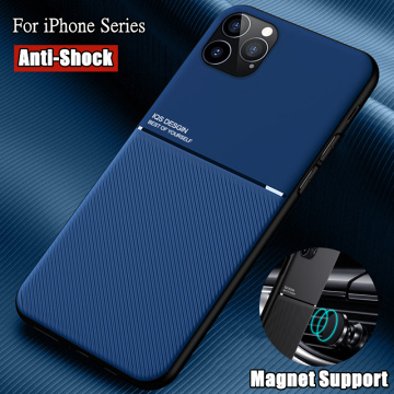 Coque For iPhone 11 12 Pro Max XR XS X 8 7 6S 6 Plus 5S 5 SE 2020 Mini Shell Case With Magnet Cover For Apple iPhone 11 Pro Max