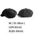 Fashion Men's Cabbie Newsboy Cap Men Ivy Hat Golf Driving Beret Summer Sun Flat Men Winter Hat