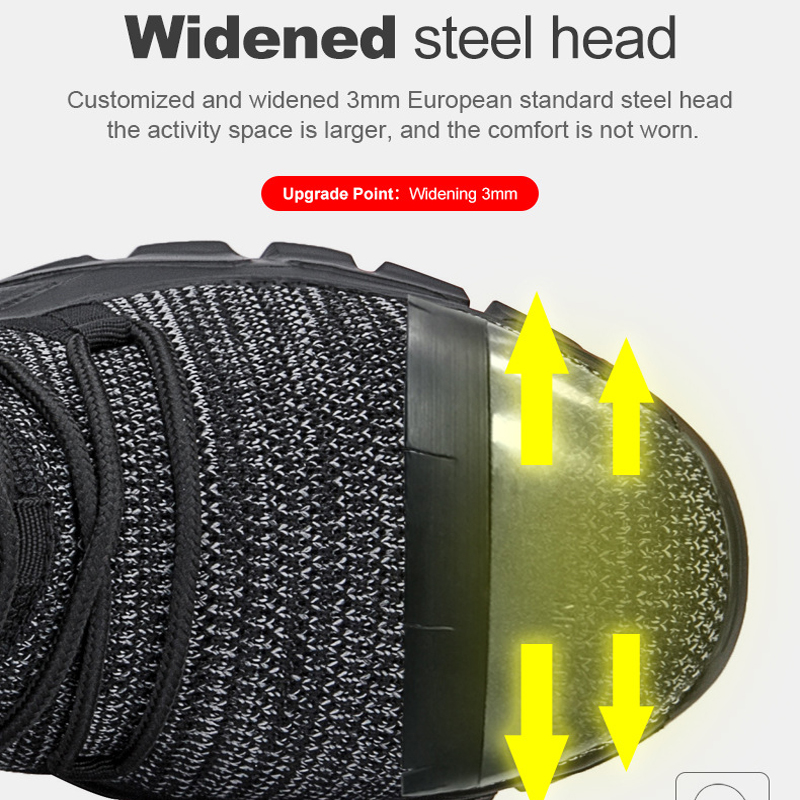 New Autumn 36-48 Steel head work shoes, anti-smashing,anti-puncture, light, breathable safety shoes, that isolate electricity