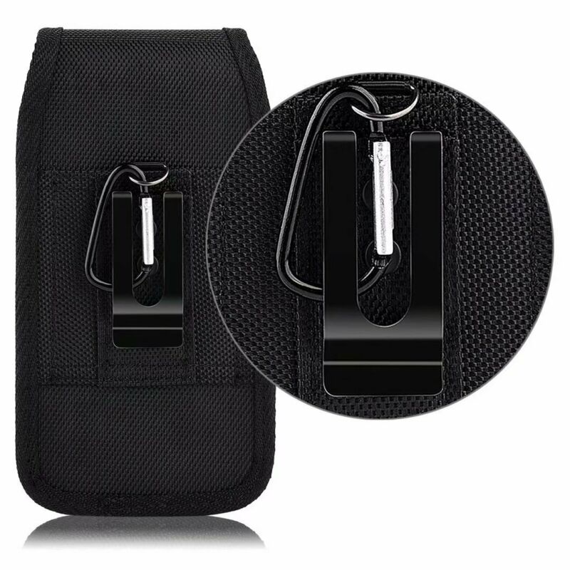 Phone Belt Bag Oxford Cloth Nylon Tactical Molle Waist Pack Utility Cell Phone Bag ID Card Holder Pouch Belt Case