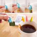 5PCS Cute Snail Shape Silicone Tea Bag Holder Cup Mug Hanging Tool Tea Tools Randome Color
