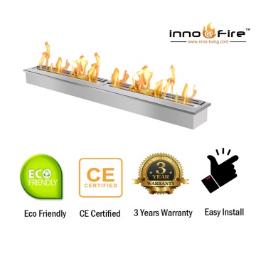 Inno living fire 36 inch chimenea etanol burner inserts eco fireplace