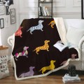 Cartoon Jurassic Dinosaur Blanket For Kid Adult Winter Warm Animals Coral Fleece Throw Blanket Bed Bedspread Office Nap Blankets