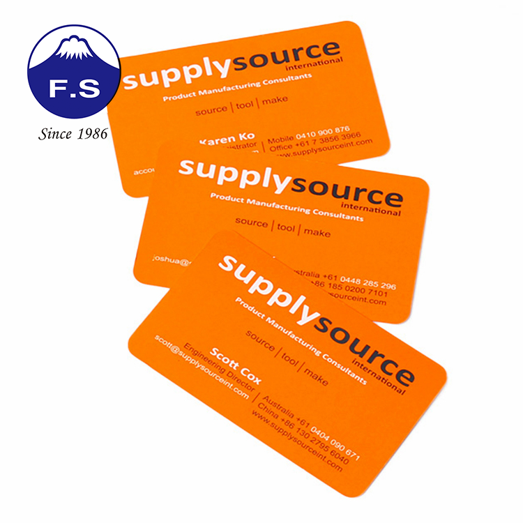 Custom Cmyk Offset Printing Colorful Business Card
