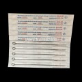 50PCS Professional Tattoo Needles 7RL Disposable Assorted Sterile 7 Round Liner Needles 0.35mm PIN Supply Free Shipping