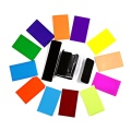 12 PCS Flash Color Card Diffuser Soft Box Lighting Gel Pop Up Filter for Camera