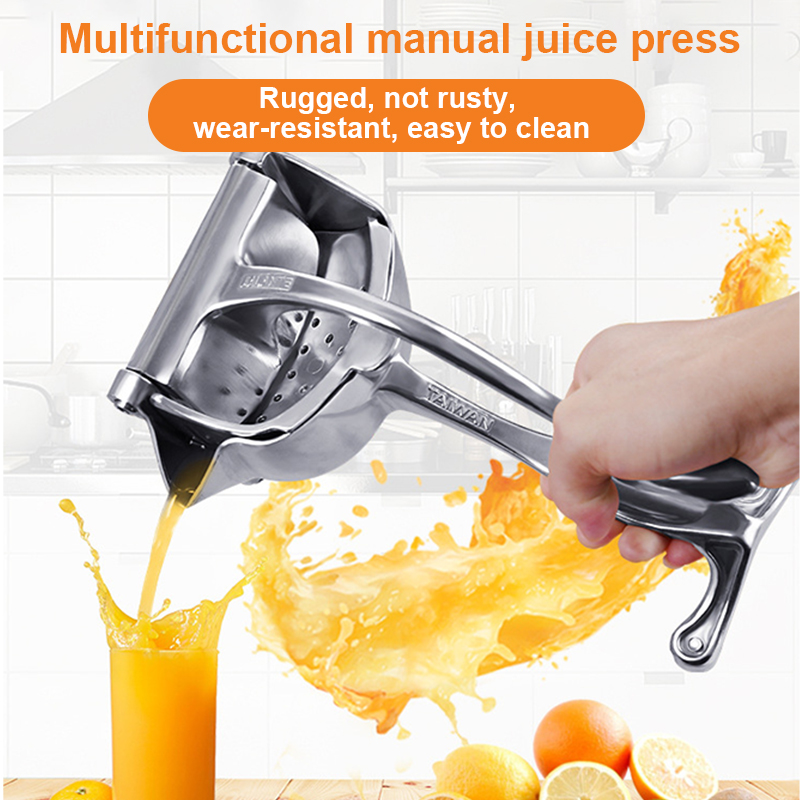 1PCS Handheld Fruit Juicer Portable Machine Squeezes Juicer Durable Manual Juicer Kitchen Household Baby Fruit Juicer Lemon Clip
