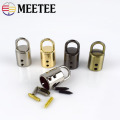 4/10pcs 11mm Bag Metal Buckles Handbag Tassel Fringe Cap Clasp Connector Hanger Leather Cords Hardware Accessories KY037