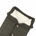 1pc Winter Baby Sleeping Bag Envelope Kids Sleepsack Knit New Born Blanket Sweater Stroller Knitted Sleep Sack Newborn Swaddle