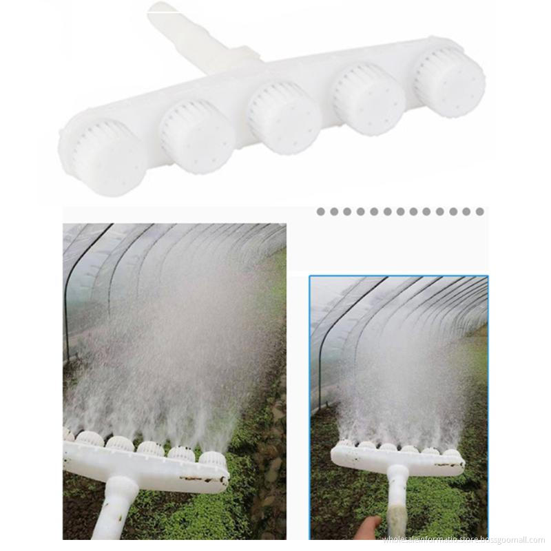 Garden Watering Outdoor Cooling Sprinkler Head Agricultural Yard Lawn Plastic Misting Nozzle Greenhouse Industry Fog Portable Equipments