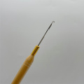40 PCS/Lot Wood Hook Pulling Needle Micro ring hair extension tools Needle Threader