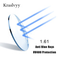1.56 1.61 1.67 1.74 (+10.00~-10.00) Anti Blue Ray Prescription CR-39 Resin Aspheric Glasses Lens Myopia Hyperopia UV400 Lenses