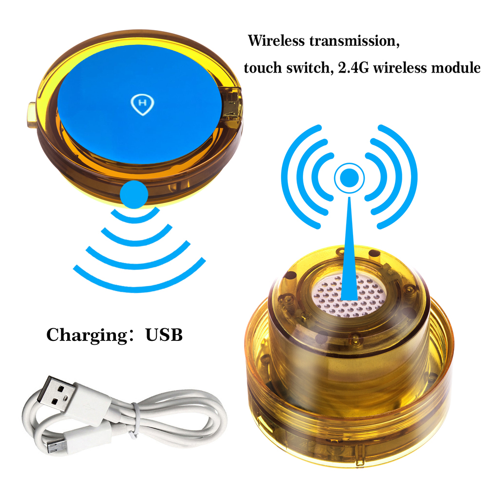 Anti-Aging Wireless Transmission Hydrogen Rich Water Generator Bottle Electrolysis H2 O2 Separation Cup 600ML USB Rechargeable