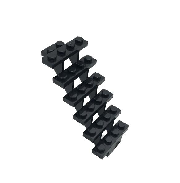 10pcs/Lot Stairs 7 x 4 x 6 Block Brick Parts Compatible with All other brand Assemble Particles