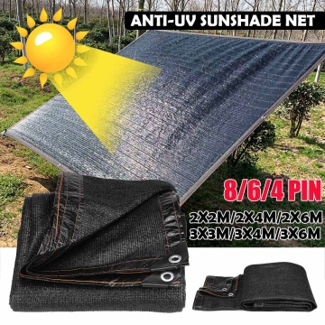 Anti-UV Sunshade Net Outdoor Garden Sunscreen Sunblock Shade Cloth Net Plant Greenhouse Cover Car Cover 55/70/85% Shading Rate