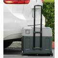 30L Portable Refrigerator with Wheels Telescopic Handle fridge freezer Truck Compressor Car Cooler Box