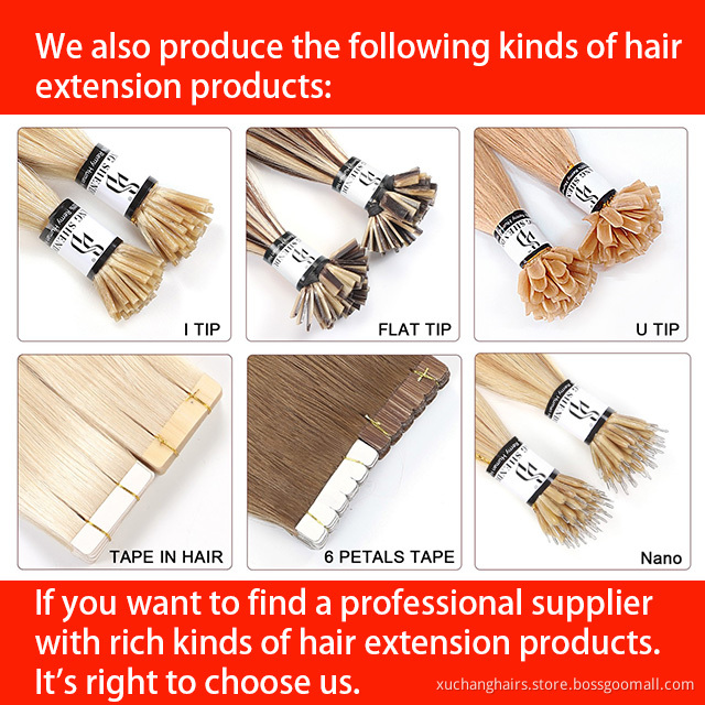 Wholesale russian mongolian flat tip hair extensions vendors keratin tip 100% human hair flat extension flat tip hair extension