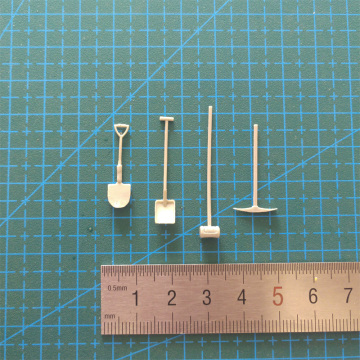 1/35 resin soldier tool model Engineer shovel Spade pickaxe